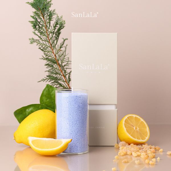 【SanLaLa】香氛珍珠沙蠟 500g (含30根燭芯) 