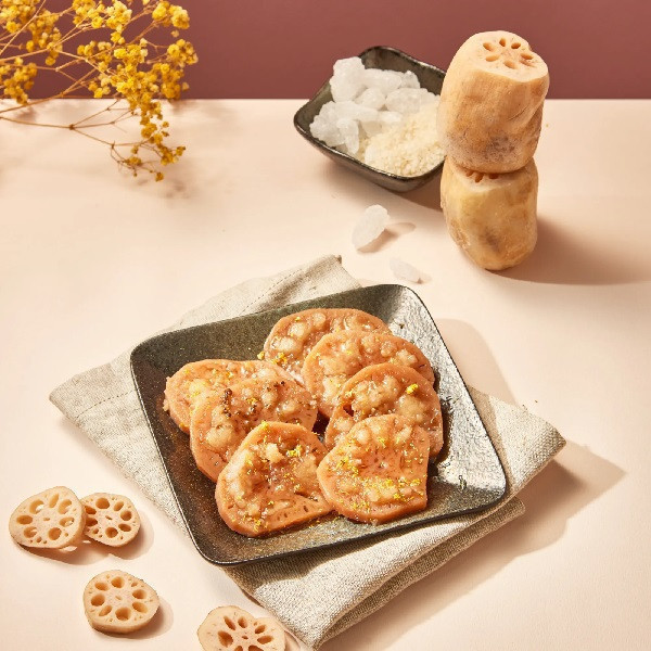 【上海鄉村】蔬食2入組(三鮮烤麩  2-3人份+桂花糖藕  2-3人份) 