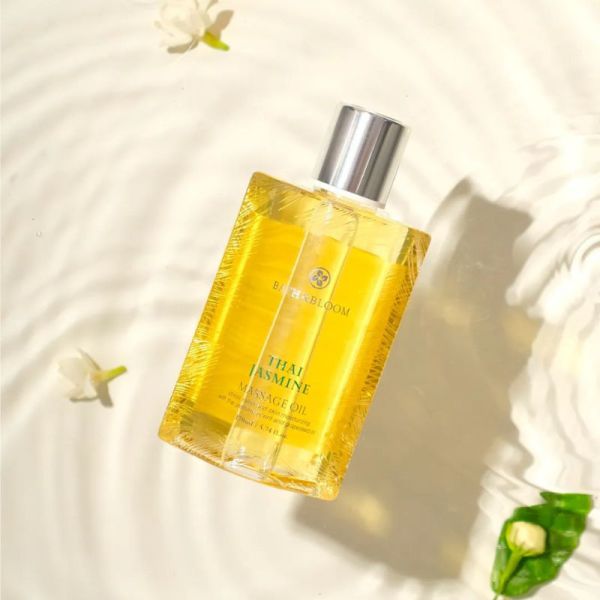 【Bath&Bloom】泰國茉莉植物按摩油 170ml +體驗組 