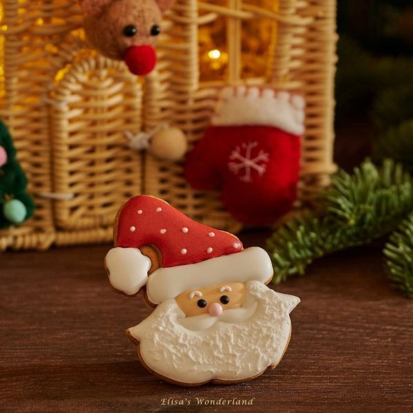 【冬日小屋】聖誕竹籃餅乾 