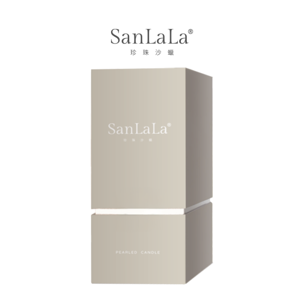 【SanLaLa】香氛珍珠沙蠟 500g (含30根燭芯) 