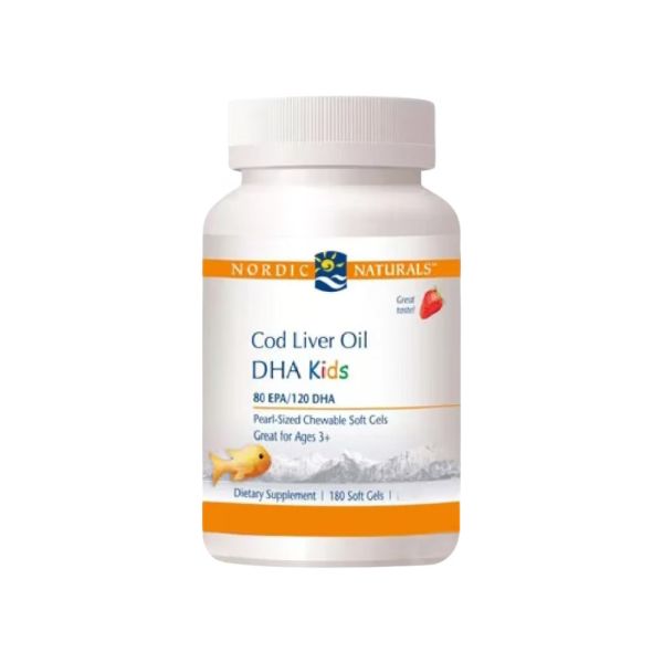 【NORDIC NATURALS 北歐天然】小愛Q魚肝油膠囊食品 