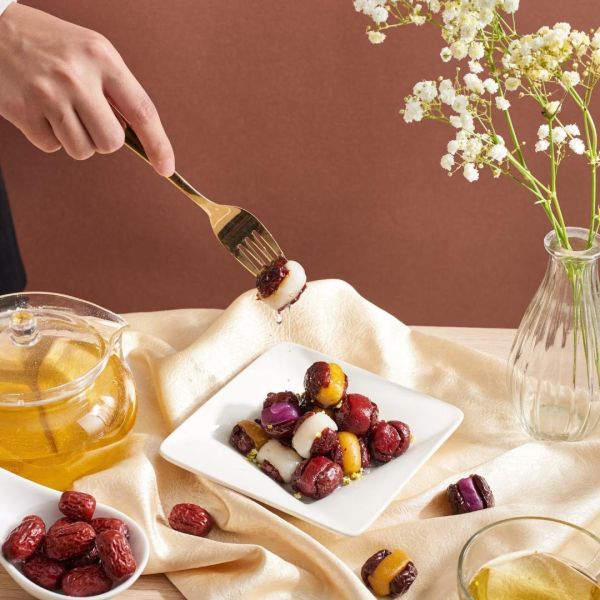 【上海鄉村】心心相印禮盒｜桂花糖藕1份+桂香心太軟1份 (全素) 