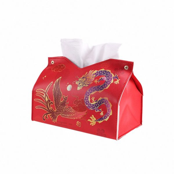 【雨揚珍品】龍鳳祥富面紙套 