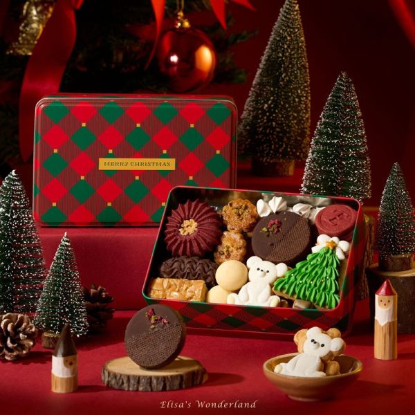 【紅格雪熊】聖誕限定餅乾禮盒 