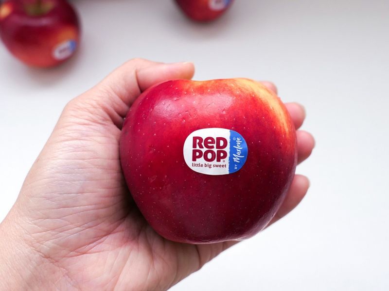 【大葉嚴選】義大利 棒棒糖蘋果 RED POP 160g±10%/顆_10顆大禮盒/20顆禮盒/進口原箱 水果