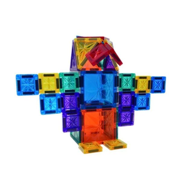 【ScienceBaby】雪鑽創意家 60pcs（大磁片30片+小磁片30片 