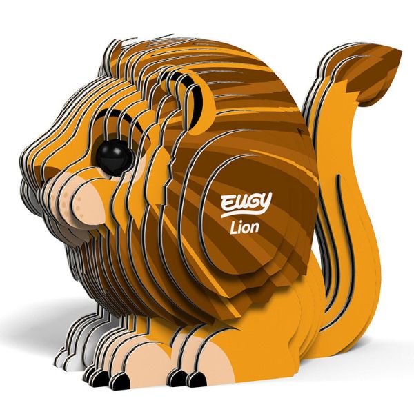 【EUGY】立體動物 3D紙板拼圖 15款任選 _2入_4入_6入 