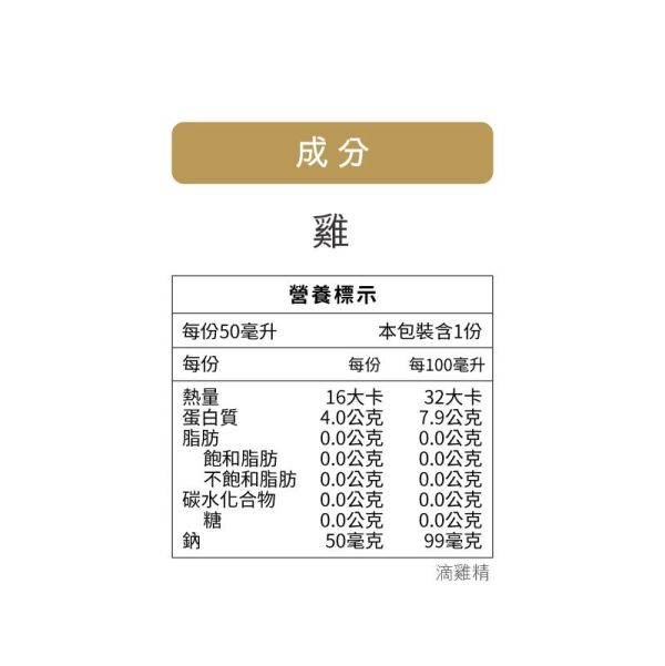 【十八養場】常溫滴雞精50ml 10入禮盒 水果