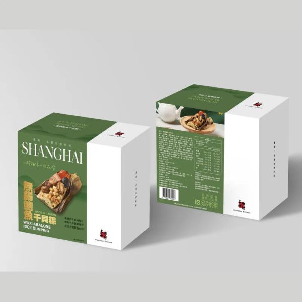 【上海鄉村】無錫鮑魚干貝粽(540g±10%) 3入禮盒組 