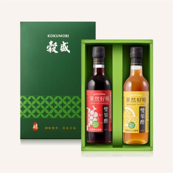 【大葉嚴選】果然好喝，雙果酢禮盒 360mlx2瓶/盒 