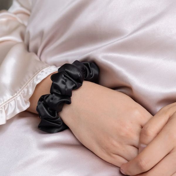 【bebesilk】無痕真絲護髮髮圈 (2入組) 