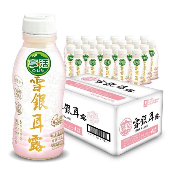 【Q-Life享活】享活 雪銀耳露 350ml/瓶（24瓶/箱） 