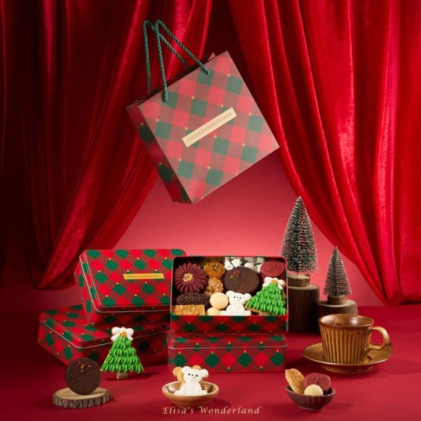 【紅格雪熊】聖誕限定餅乾禮盒 