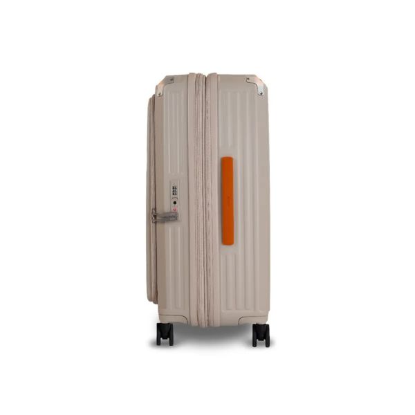 【Acer Fashion】布里斯本前開式/側開式行李箱 20" + 24" + 28" 混搭組合_黃金海岸(黃色)/摩頓沙(可可)/藍花楹粉(粉色) 