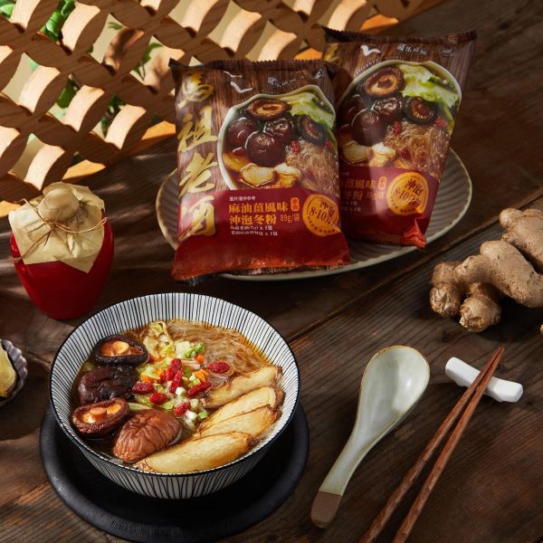 【馬祖納禮-嚴選好食】馬祖老酒沖泡(湯)冬粉 口味:香菇肉燥/麻油薑風味(素)/剝皮辣椒雞 豬腳,送禮,宵夜,美食
