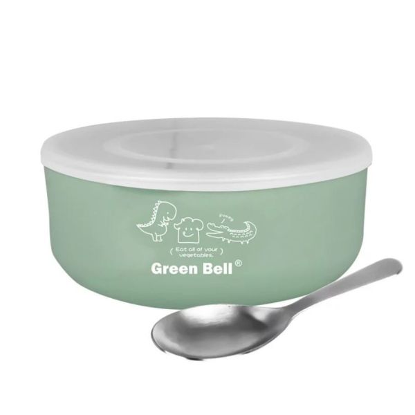 【綠貝Green Bell】不鏽鋼 抗菌兒童杯/抗菌兒童碗 