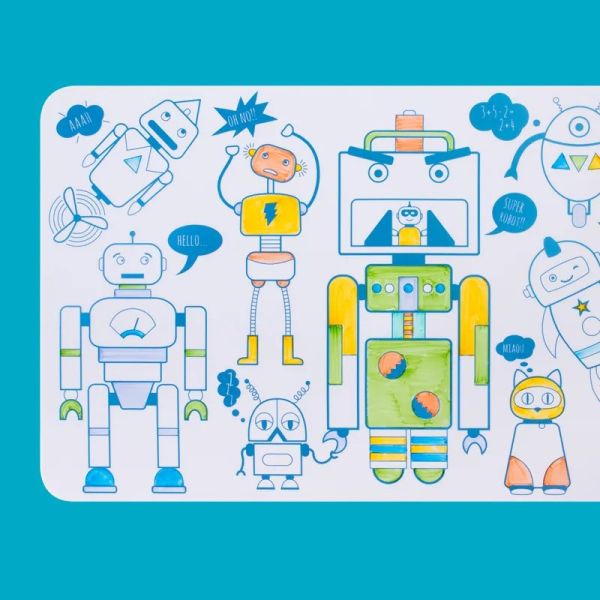 【SuperPetit】 迷你矽膠彩繪餐墊 
