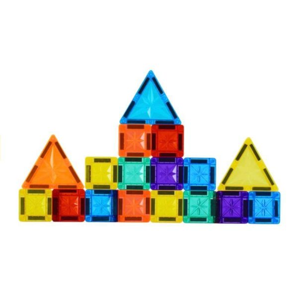 【ScienceBaby】雪鑽創意家 60pcs（大磁片30片+小磁片30片 