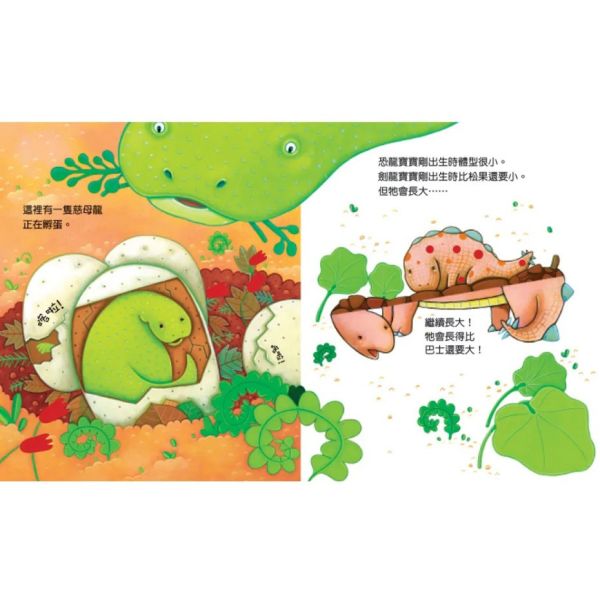 偷偷看一下──可愛的恐龍 