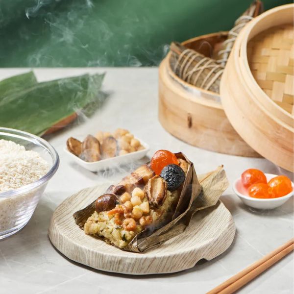 【上海鄉村】無錫鮑魚干貝粽(540g±10%) 3入禮盒組 