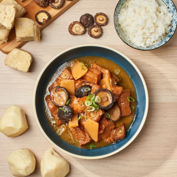 【上海鄉村】蔬食2入組(三鮮烤麩  2-3人份+桂花糖藕  2-3人份) 