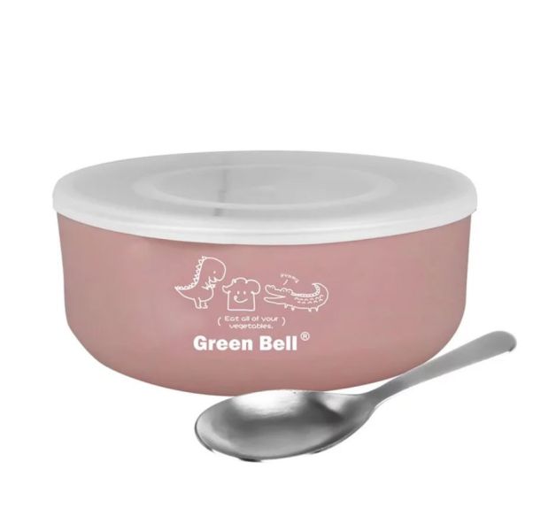 【綠貝Green Bell】不鏽鋼 抗菌兒童杯/抗菌兒童碗 