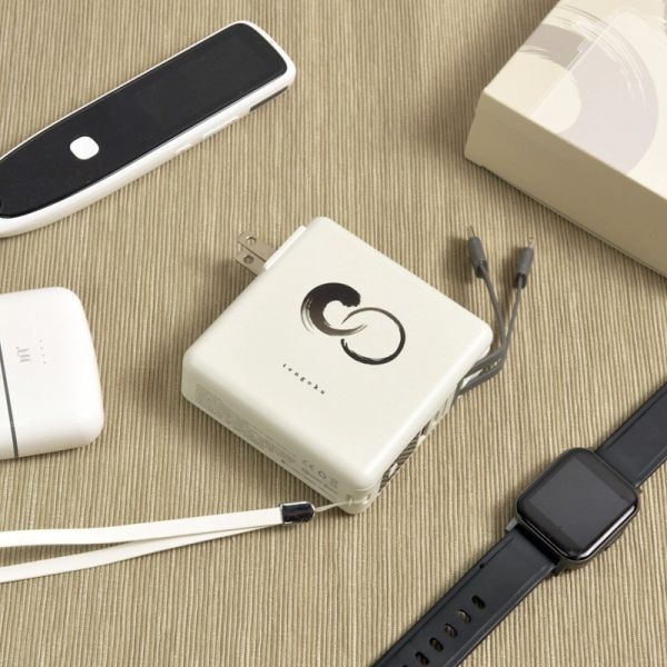 【TENGOKU天閤堀】zen1全能快充行動電源 (磁吸無線快充10000mAh 自帶線) 