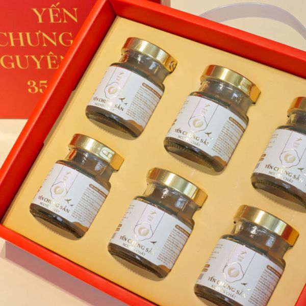 【Only Yến】純即食燕窩 日常滋補 35% x 6(70ml)瓶禮盒 中秋,送禮,點心,宵夜,下午茶