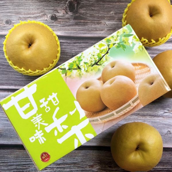【大葉嚴選】老家果物產銷履歷甘露梨禮盒_26A2入裝/1盒(單顆重920±10%)、30A2入裝/1盒(單顆重1050±10%)、36A2入裝/1盒(單顆重1250±10%) 