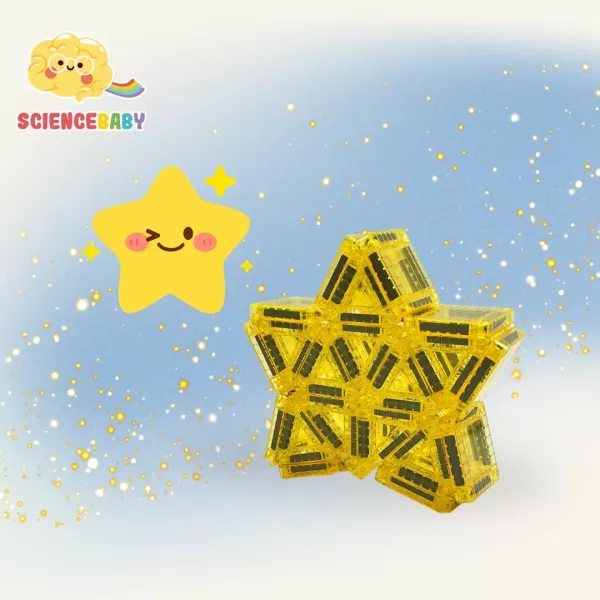 【ScienceBaby】糖果小磁片 42片 益智磁力片積木 