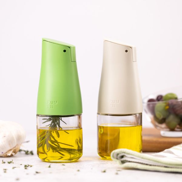 【ZUUTii】迷你自動開蓋油醋瓶 170ml 2入組 