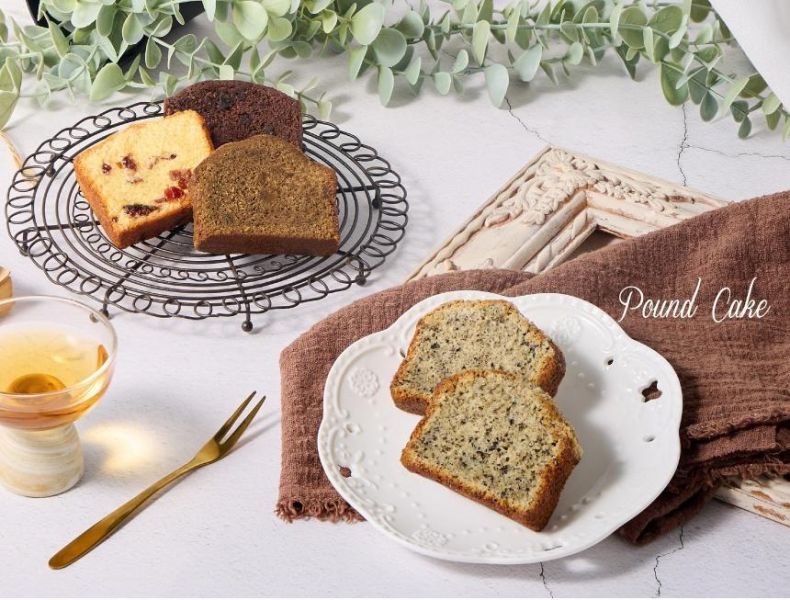 【冊子】開心果巴斯克乳酪蛋糕．La Pause組合 + (A)磅蛋糕四重奏(片)+ (B)費南雪四重奏(片) 