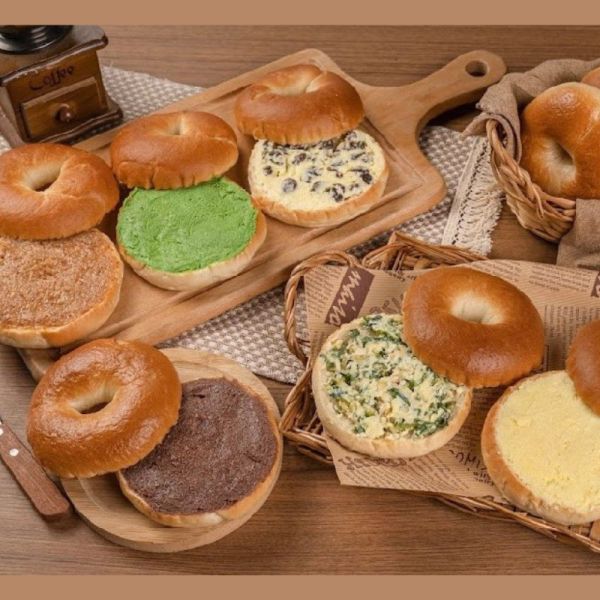 【黛西蛋塔】脆皮貝果 六種口味任選 3入/包/270g 