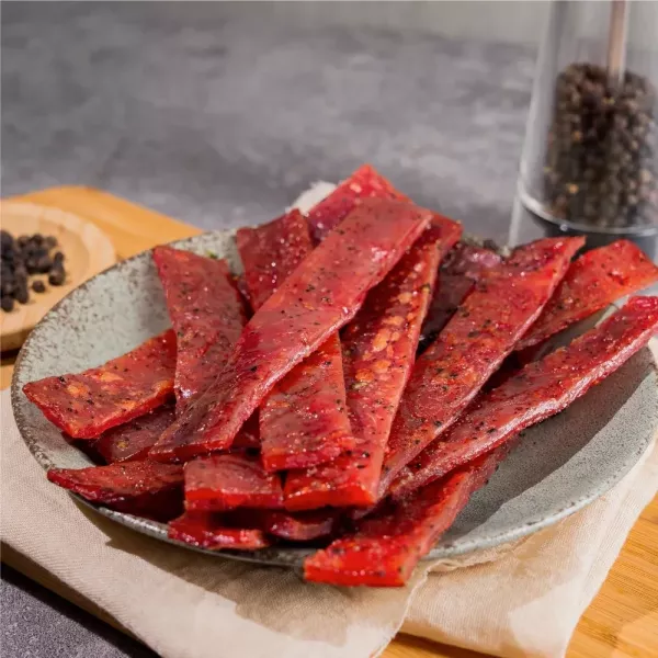 【胖肉鋪】原肉現切豬肉乾_蜜汁/黑胡椒/泰式檸檬 150g/袋 