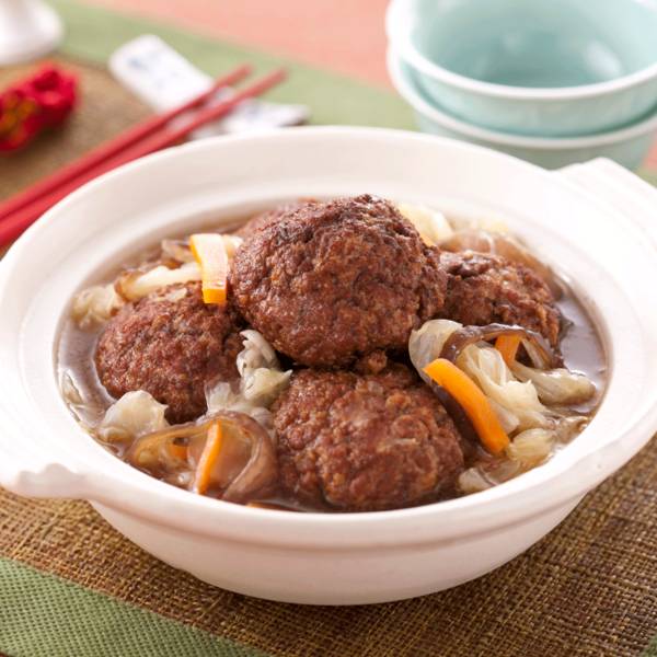 【諶媽媽眷村菜】小年菜2入組（任選：紅燒獅子頭2000g/東坡肉500g/無錫排骨300g/冰釀東坡蹄花豬腳650g） 