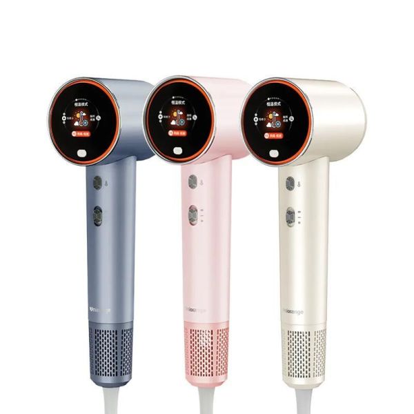 【Uniorange橙色雲】10億等離子水潤光高速控溫吹風機H6(6種智能模式/4段溫控/2段風速/握桿感應/新科技/ 超輕鋁合金材質) 