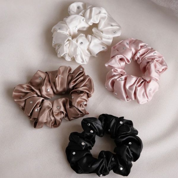 【bebesilk】無痕真絲護髮髮圈 (2入組) 