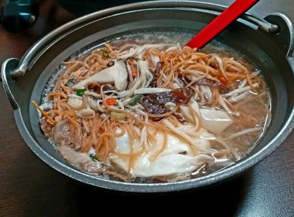 【大葉嚴選】益豪 鍋燒專賣店_鴨蛋意麵海鮮風味_鍋燒雞絲麵海鮮風味_4盒_6盒 
