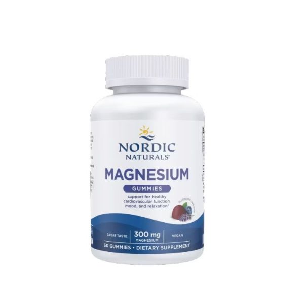 【NORDIC NATURALS 北歐天然】鎂300軟糖 