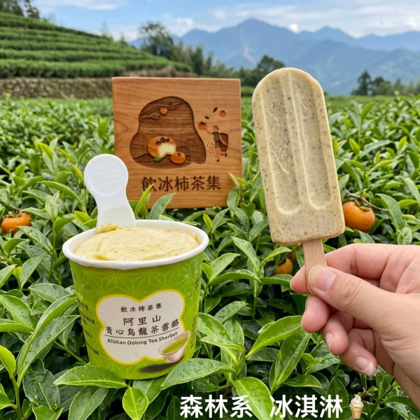 【番路鄉】阿里山森林系綜合冰品大禮盒 18入/盒 (茶雪糕9入+茶雪酪9入 ) 