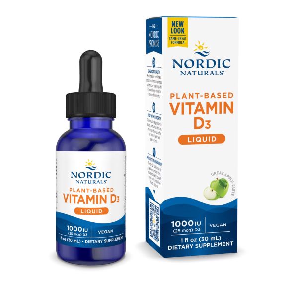 【NORDIC NATURALS 北歐天然】維根D 液體維生素D3食品 (全素) 