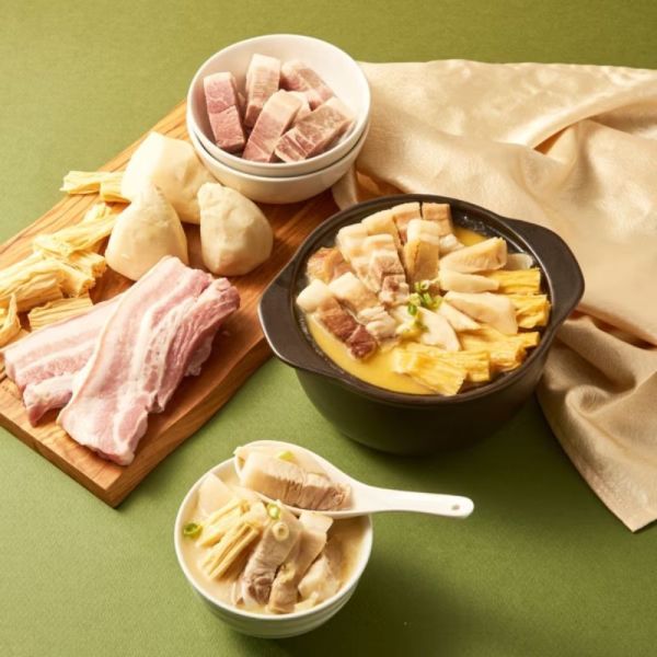 【上海鄉村】駟馬有餘慶：2件、3件、4件組合 (蟹黃獅子頭 、無錫排骨 、砂鍋醃篤鮮 、蔥燒鯽魚 ) 