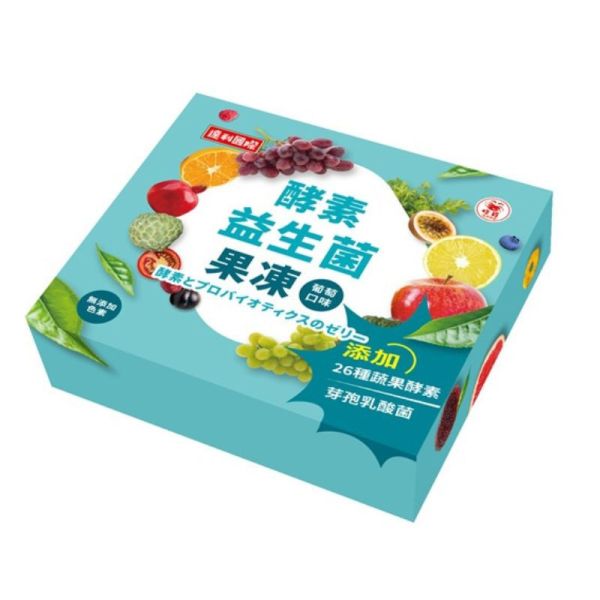 【大葉嚴選】酵素益生菌果凍 500g/盒 _6/12盒 