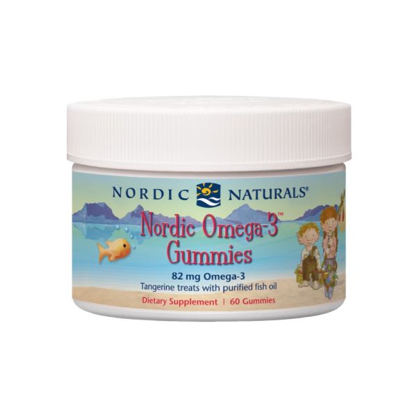 【NORDIC NATURALS 北歐天然】甜橘Omega-3軟糖食品 