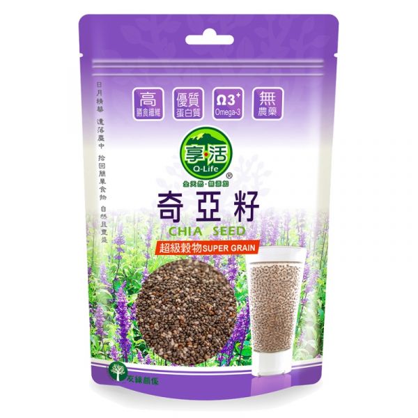 【Q-Life享活】奇亞籽320g/袋 