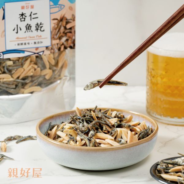 職人手炒杏仁小魚乾115g/包  3包/6包/10包/15包 