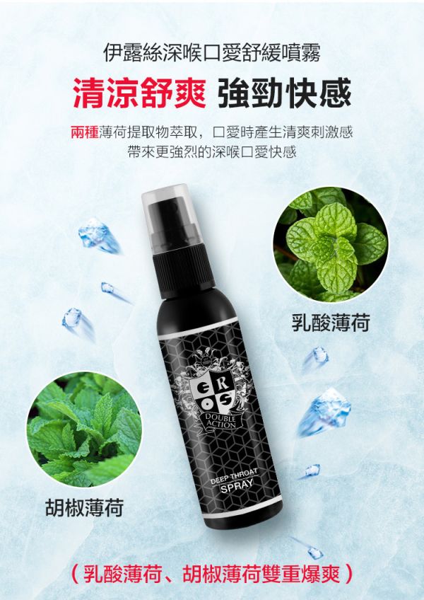 德國 Eros 深喉舒緩噴霧 50ml Double Action Deep Throat Spray 