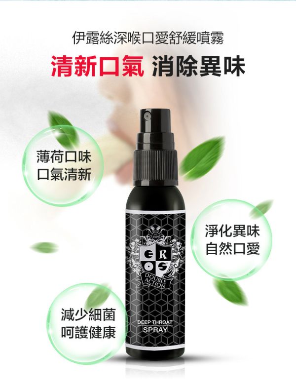 德國 Eros 深喉舒緩噴霧 50ml Double Action Deep Throat Spray 