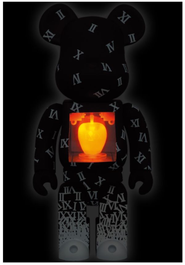 【預購】庫柏力克熊 BE@RBRICK  紅蘋果 SHAREEF 4 100％ & 400％ 